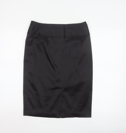 Next Women's Black Knee Length Pencil Skirt Size 12