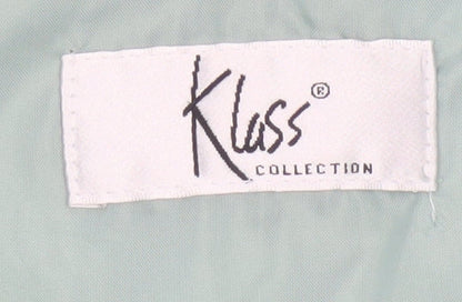Klass Women’s Green Size 18 Button Basic Jacket