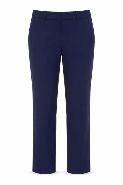 Mexx Women's Blue Slim Fit Chino Trousers Size 8 Regular