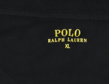 Ralph Lauren Men’s Black Long Sleeve Cotton Top XL