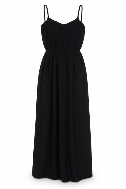 Gap Women’s Black Sleeveless Long Slip Dress XS Viscose