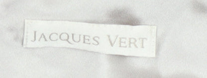 Jacques Vert Women's Grey Floral A-Line Cowl Neck Dress Size 20