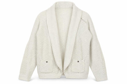Marks & Spencer Women’s Grey Wool Blend Cardigan UK 14