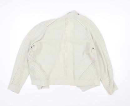 Marks and Spencer Women’s Grey Wool Blend Cardigan UK 14