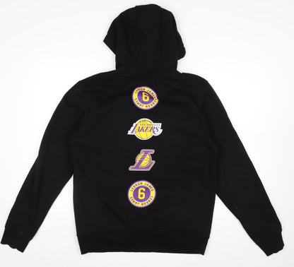 NBA Men’s Black Pullover Hoodie M Los Angeles Lakers LeBron James 6 Sweatshirt