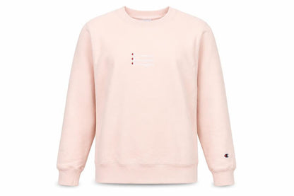 Champion Women's Pink Small Crew Neck Pullover Sweatshirt