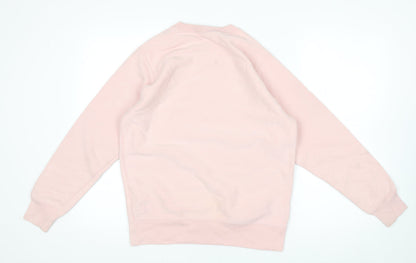 Champion Women's Pink Small Crew Neck Pullover Sweatshirt