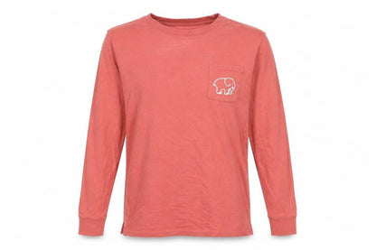Ivory Ella Womens Pink Long Sleeve Cotton T-Shirt XS