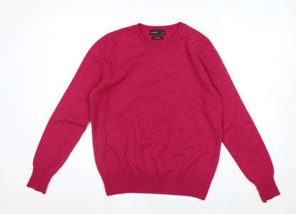 Marks and Spencer Women’s Pink Cashmere Crew Neck Jumper Size 10