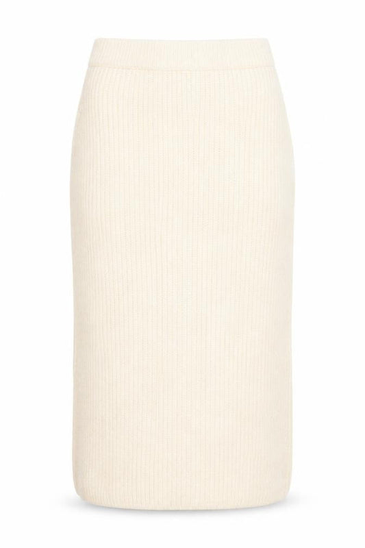 ASOS DESIGN Women Beige Petite Knit Pencil Skirt Size 10