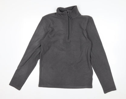 Peter Storm Men's Grey XS Fleece 1/4 Zip Pullover Sweatshirt