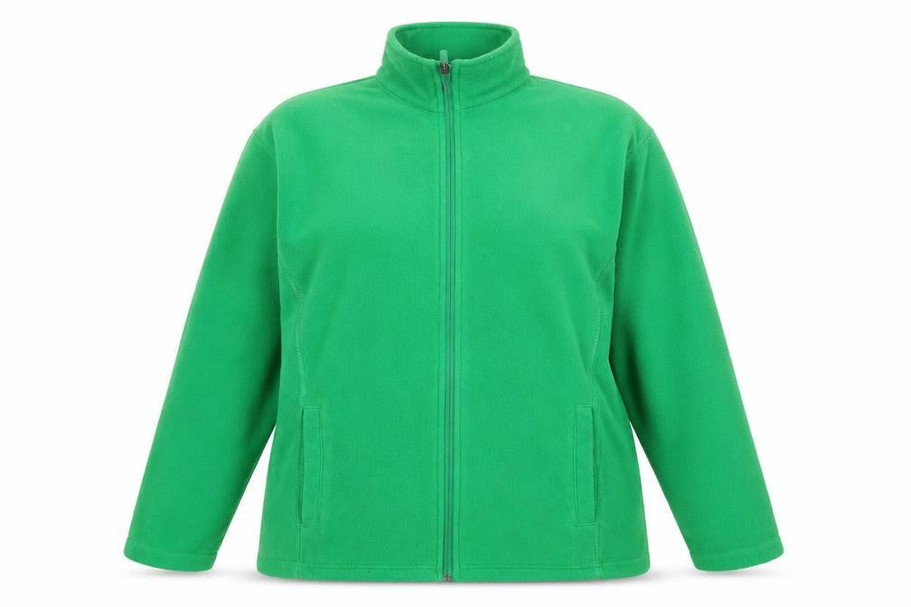 Lands' End Women's Green Fleece Full Zip Jacket Size 20 Plus