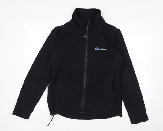 Berghaus Men Black Fleece Full Zip Outdoor Jacket M Regular Fit