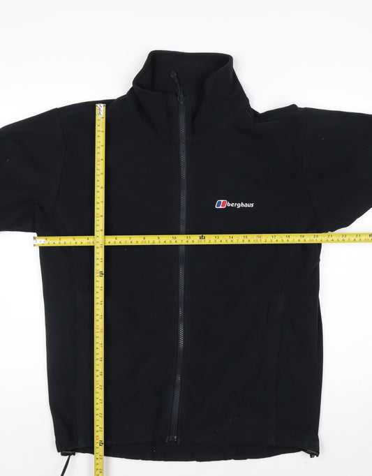 Berghaus Men Black Fleece Full Zip Outdoor Jacket M Regular Fit
