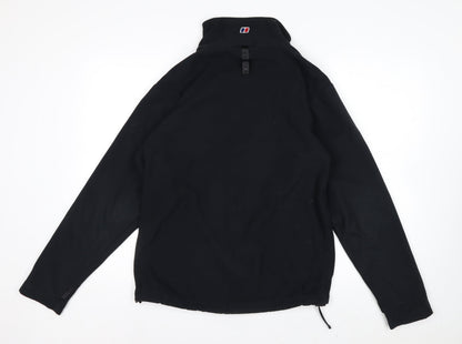 Berghaus Men Black Fleece Full Zip Outdoor Jacket M Regular Fit