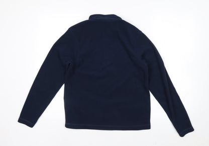 Regatta Great Outdoors Navy 1/2 Zip Fleece Sweatshirt Teens 14 Years
