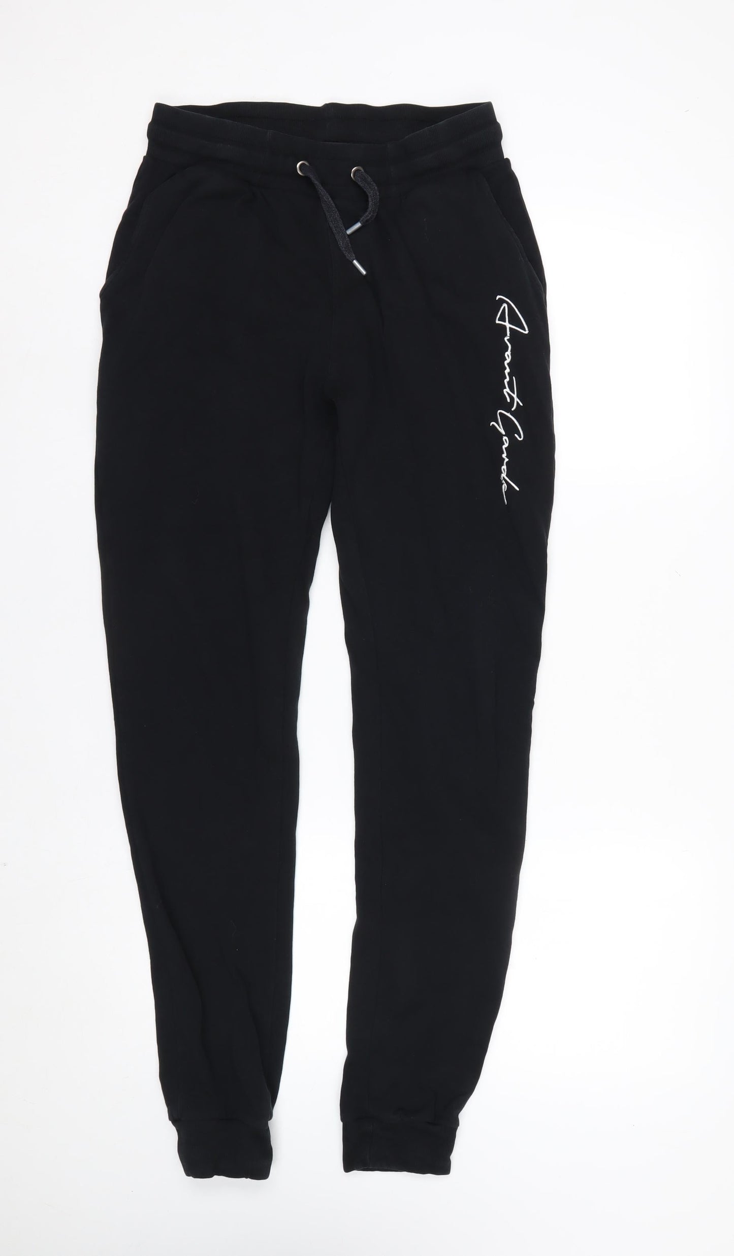 Avant Garde Paris Men's Black Jogger Trousers Size M