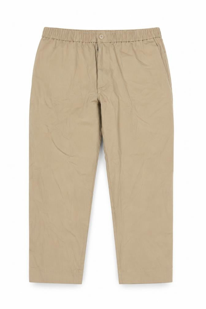 Marks & Spencer Womens Beige XL Cropped Trousers with Elastic Waist