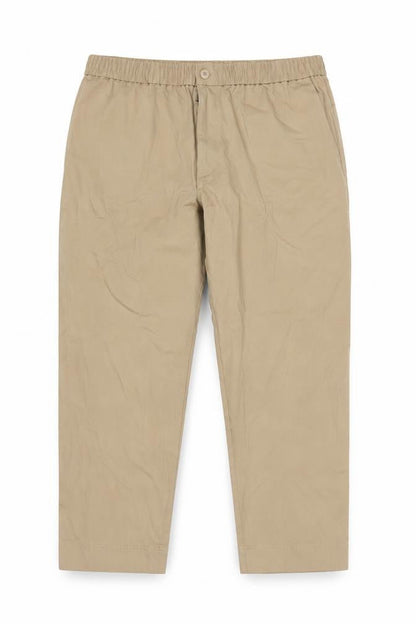 Marks & Spencer Womens Beige XL Cropped Trousers with Elastic Waist