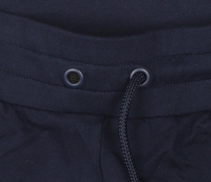 Marks and Spencer Women’s Blue Cotton Jogger Trousers Size 8