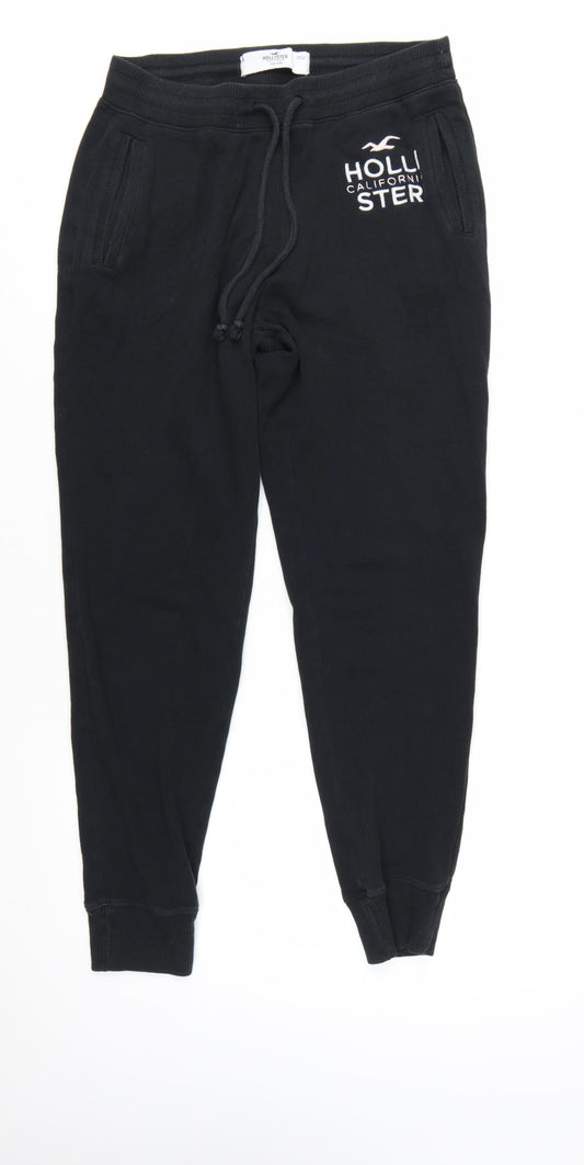 Hollister Women's Black High-Rise Jogger Sweatpants Size S