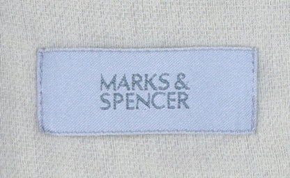 Marks and Spencer Women Beige Size 18 Sheath Knee Length Dress