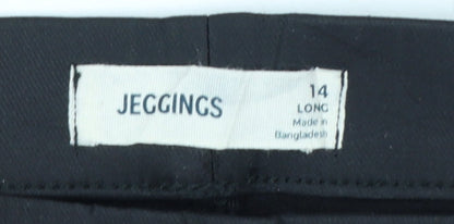 Marks and Spencer Women's Black Size 14L Jegging Style Leggings