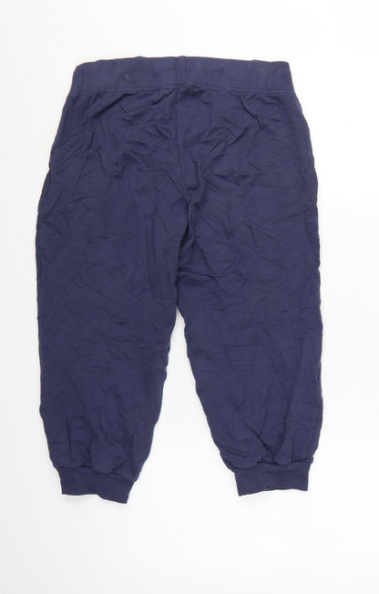 Pineapple Womens Navy Blue S Jogger Sweatpants Cotton