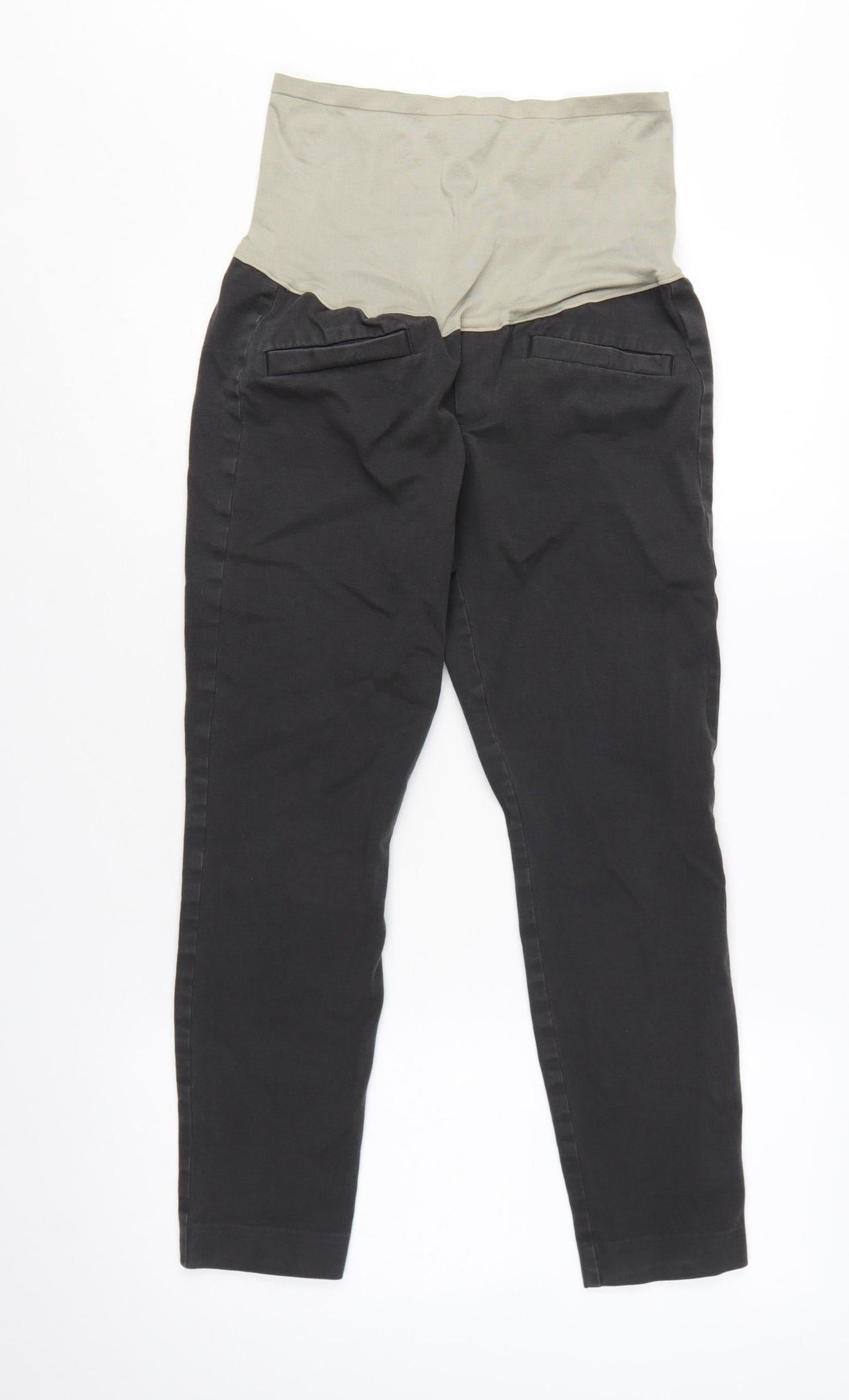 GAP Maternity Black Skinny Ankle Jeans Womens Size 8 High Waist