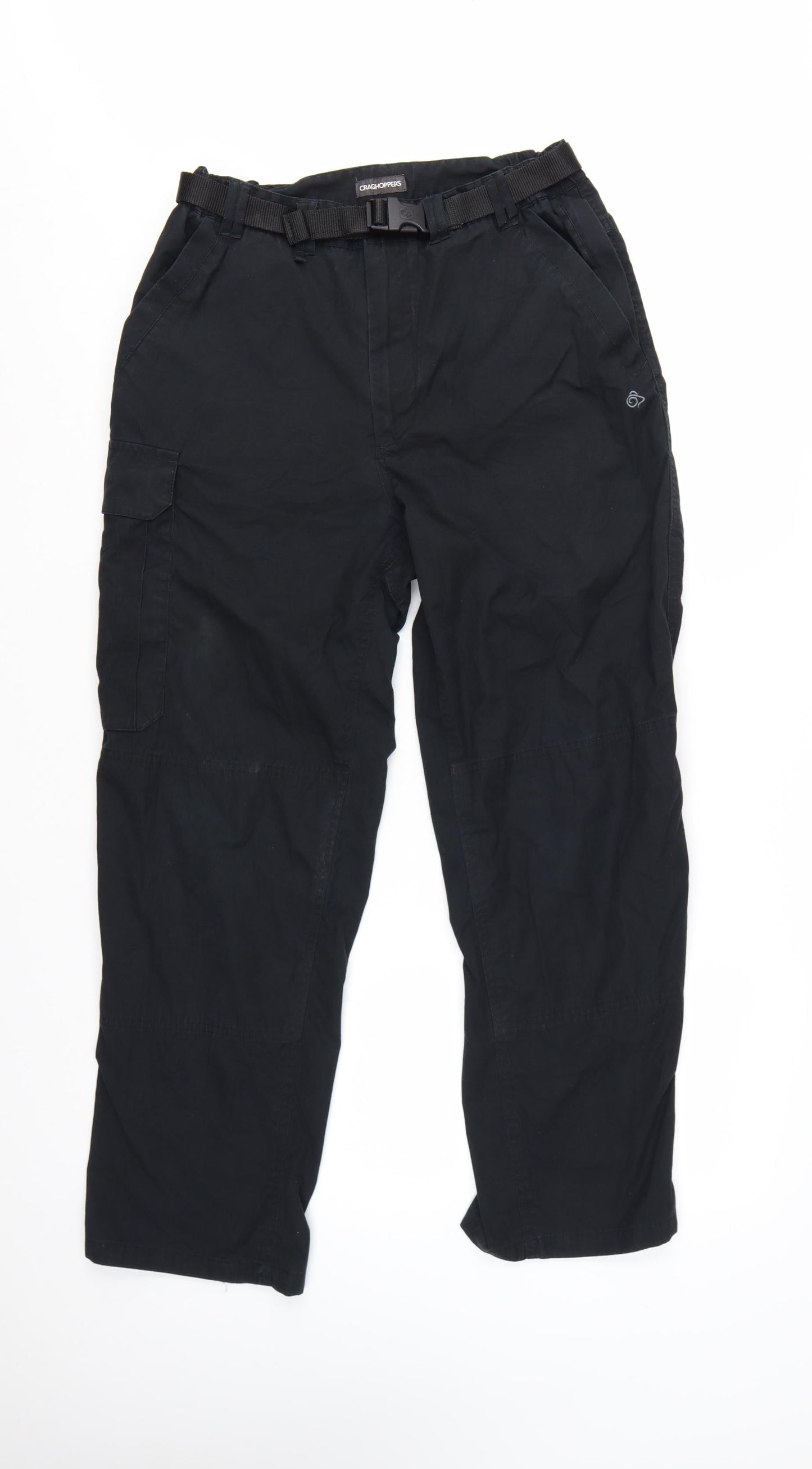 Craghoppers Men's Black Cargo Trousers Size S (30in Waist)
