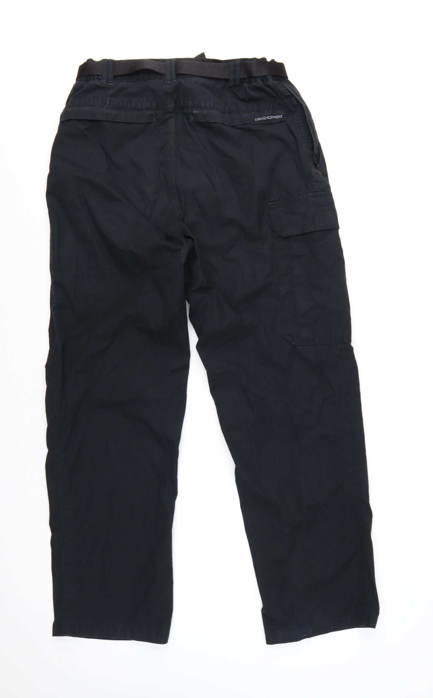 Craghoppers Men's Black Cargo Trousers Size S (30in Waist)