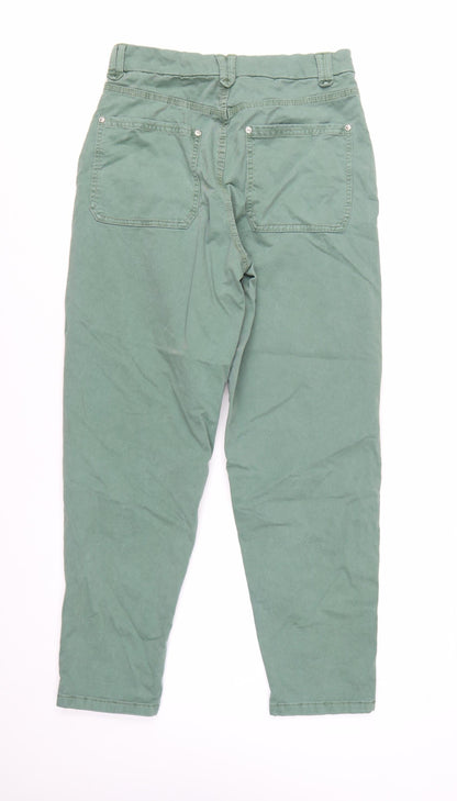 Marks and Spencer Women’s Green Size 10 Tapered Stretch Jeans