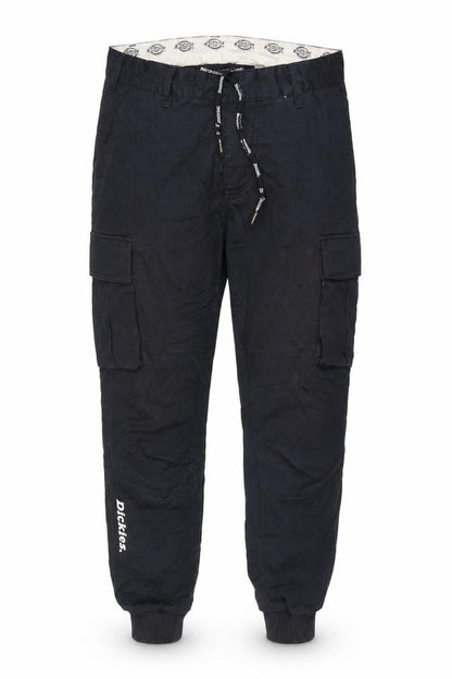 Dickies Men's Black Cargo Trousers Size 28 Regular Fit Workwear Pants