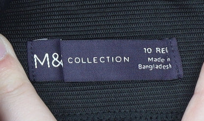 Marks and Spencer Women’s Black Size 10 High Rise Stretch Leggings