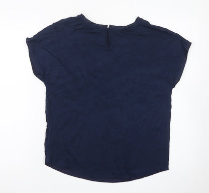Marks and Spencer Women’s Blue Short Sleeve Basic Blouse Size 6