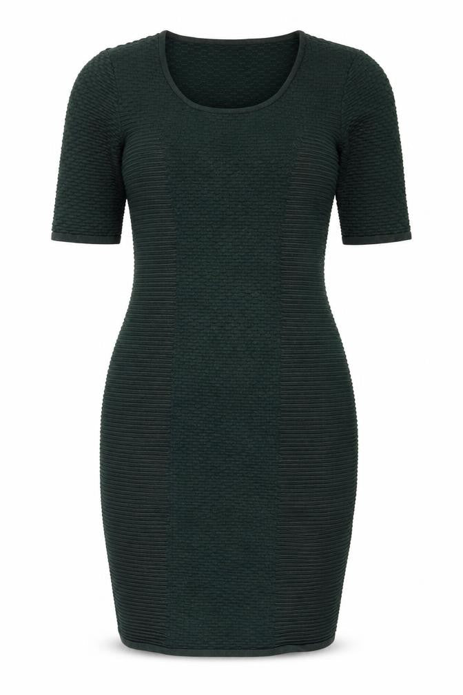 Marks & Spencer Women’s Green Bodycon Knit Dress Size 8