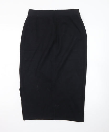 Marks and Spencer Women’s Black Pencil Skirt Size 10 Stretch Workwear