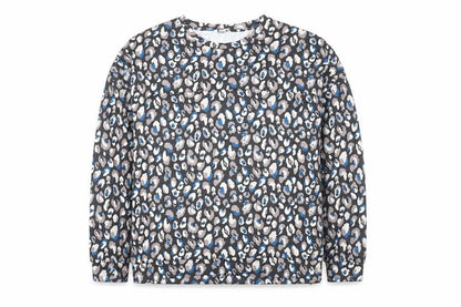 Dunelm Women's Multicoloured Animal Print Long Sleeve Top Size 8