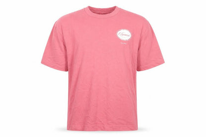 River Island Men Pink Luminis Studios Graphic T-Shirt L Cotton