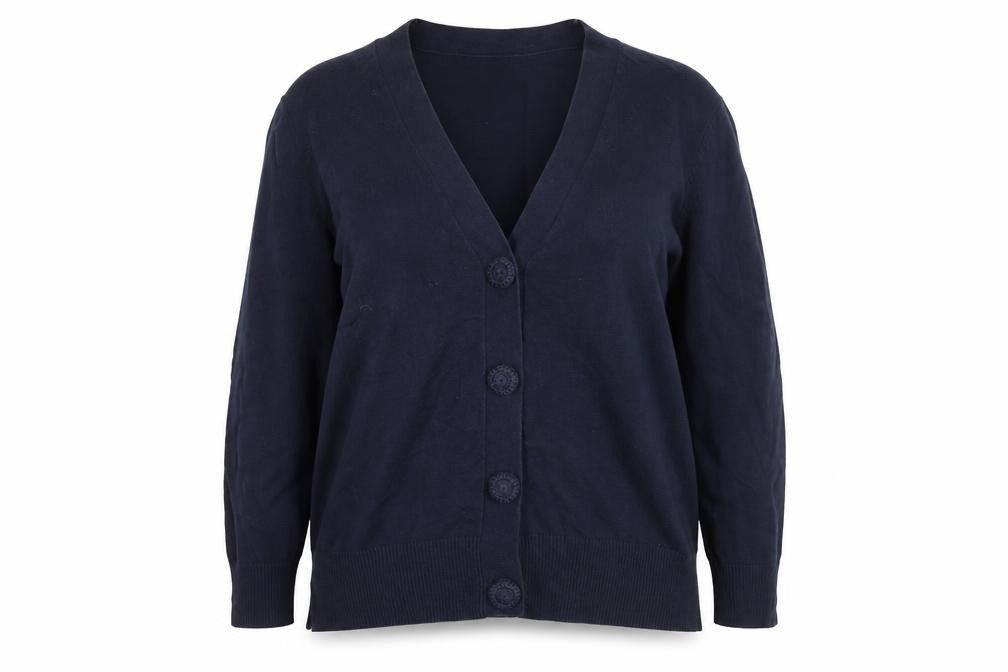 Wallis Women’s Blue V-Neck Button Cardigan Size 16