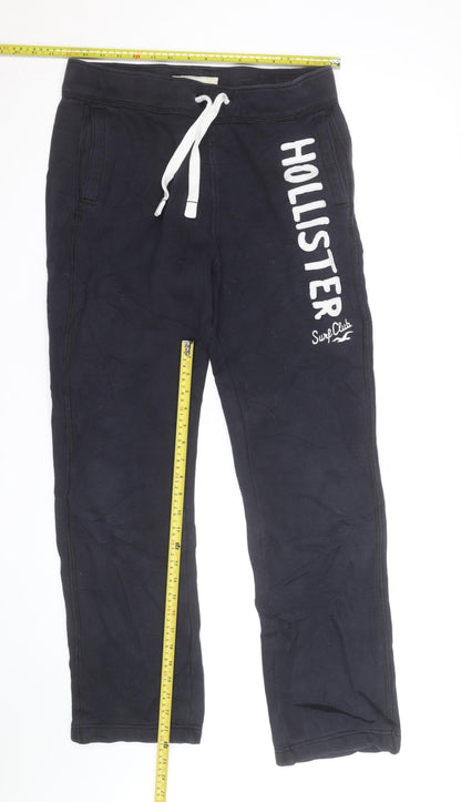 Hollister Men's Black M Sweatpants Joggers with Drawstring Waist