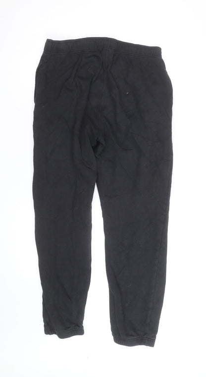 Champion Men's Black Fleece Jogger Trousers Size L