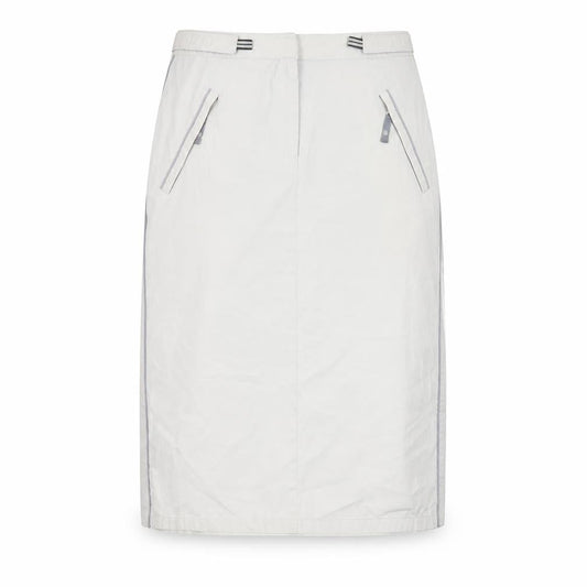 Next Women Grey Knee Length Straight Skirt Size 8