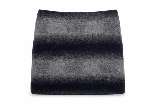 White Stuff Women’s Grey Wool Blend Short Pencil Skirt UK 14