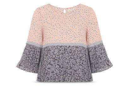 White Stuff Womens Multicoloured Floral Tunic Blouse Size 10