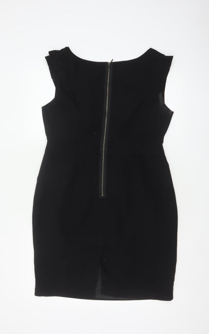 Marks and Spencer Women’s Black Size 14 Sleeveless Sheath Dress