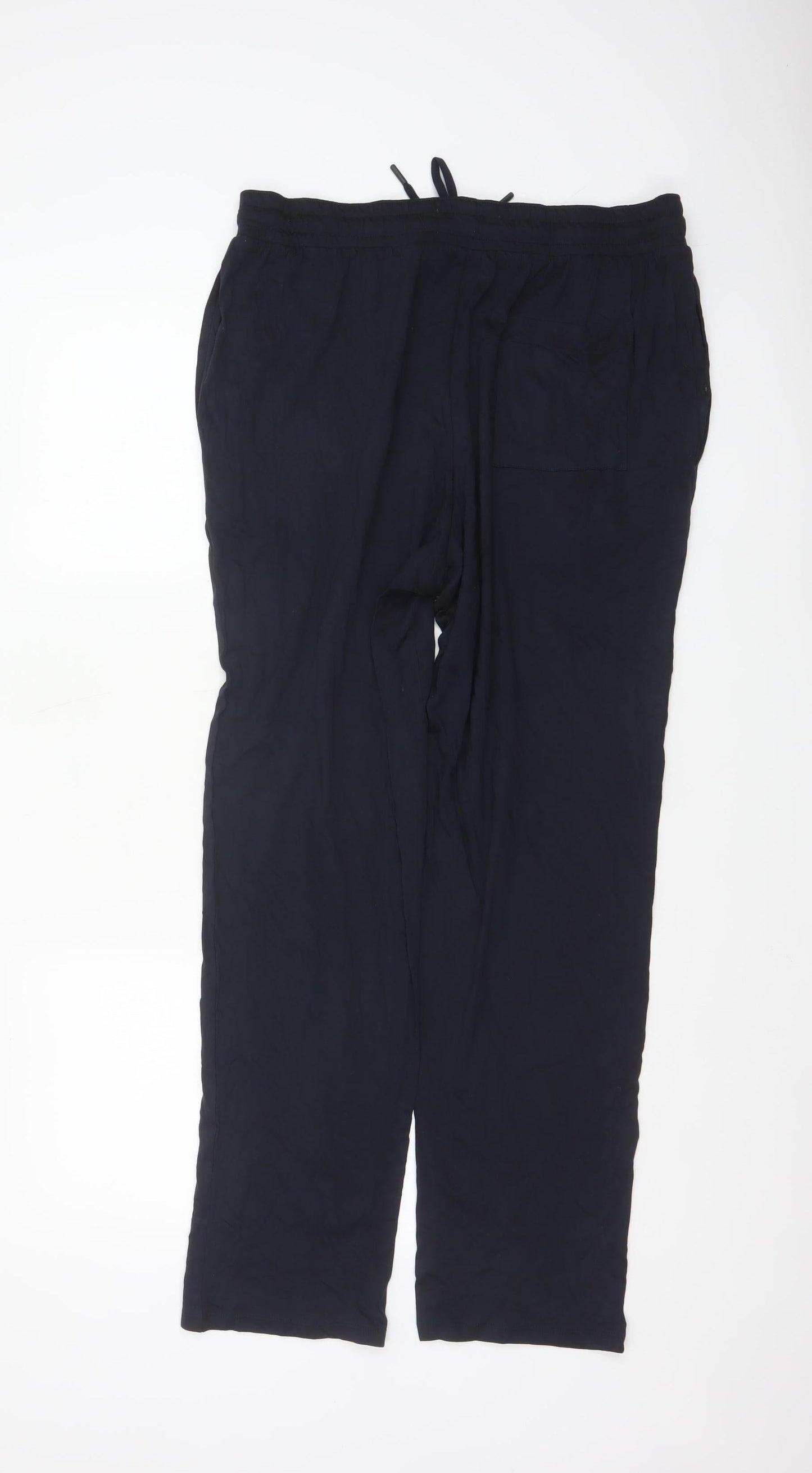 Marks and Spencer Autograph Men Blue L Lounge Pants Cotton Modal