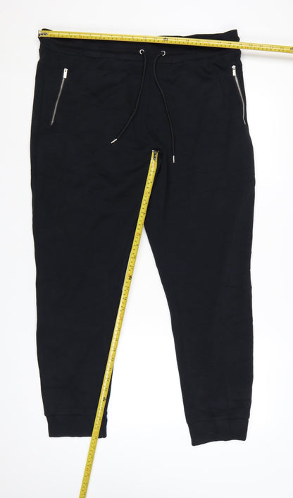 Marks and Spencer Autograph Men's Black XL Jogger Trousers
