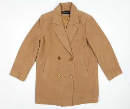 Forecaster Boston Women’s Beige Wool Pea Coat Size 8P