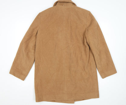 Forecaster Boston Women’s Beige Wool Pea Coat Size 8P